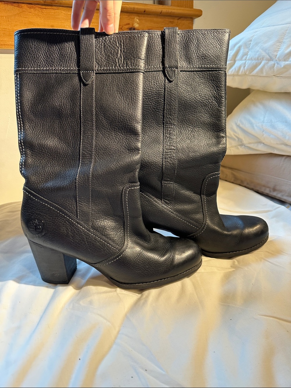 TIMBERLAND RUDSTON WATERPROOF LEATHER BOOTS - Picture 1 of 4